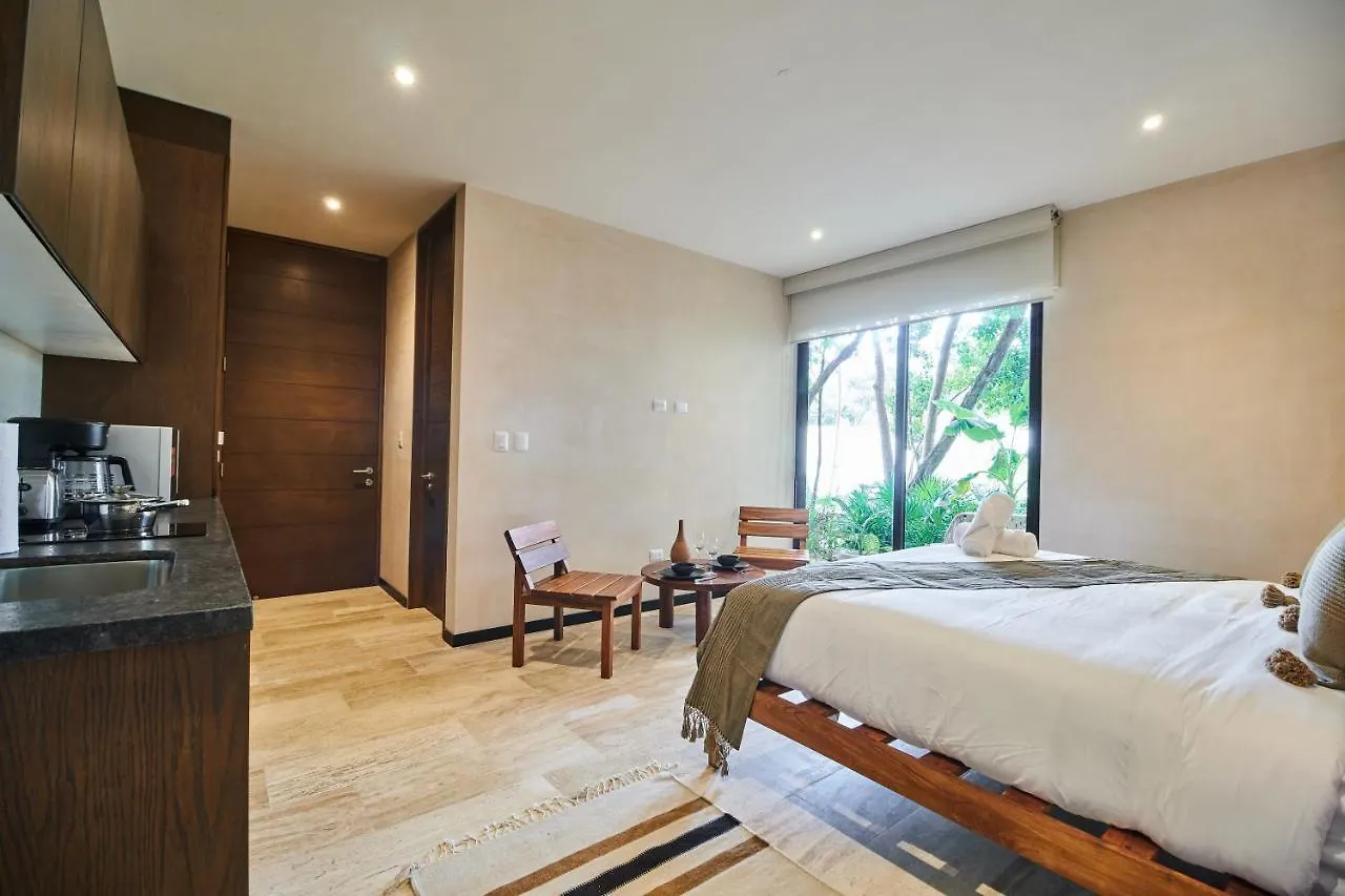 Ariel - Beach Club Access & Gym & Pool & Coworking Tulum Apartment