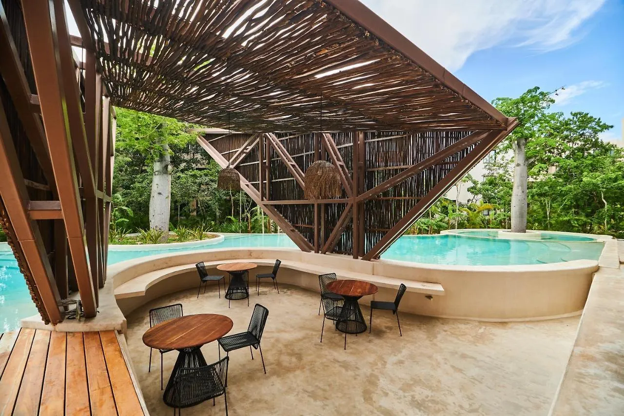 Apartment Ariel - Beach Club Access & Gym & Pool & Coworking Tulum